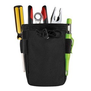 Clip-On Tool Belt Bag and Pouch for Tools