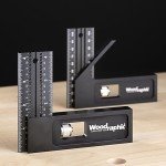 Woodraphic 8-Inch Precision Right Square Tool