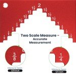 Dreyoo Aluminum Table Saw Height Gauge Tool