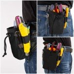Clip-On Tool Belt Bag and Pouch for Tools