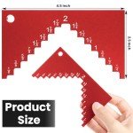 Dreyoo Aluminum Table Saw Height Gauge Tool