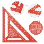 12-Inch Aluminum Rafter Square Carpenter Tool