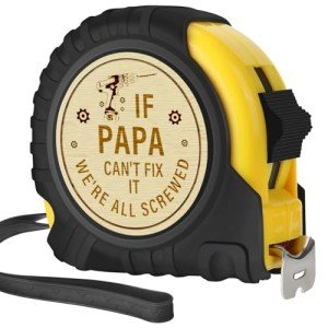 25 FT Tape Measure for Dad and Grandpa