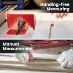 Dreyoo Aluminum Table Saw Height Gauge Tool