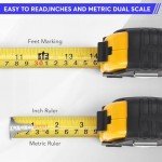 25 FT Tape Measure for Dads and Grandpas