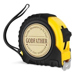 Engraved 25 FT Tape Measure for Godfathers