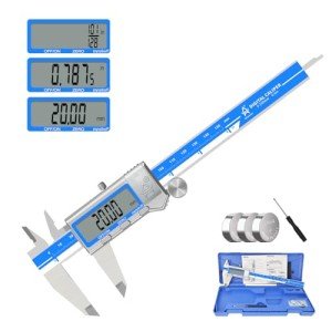 Digital Caliper 6 Inch Stainless Steel with LCD
