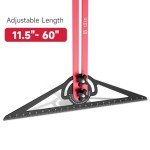 Dual Nut Stair Tread Measuring Template Tool