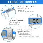 Digital Caliper 6 Inch - Stainless Steel Measure Tool