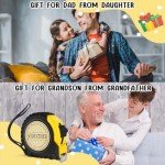 Engraved 25 FT Tape Measure for Godfather Gift