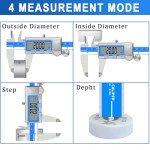 Digital Caliper 6 Inch - Stainless Steel Measure Tool