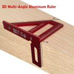 GSCIT Club 3D Multi-Angle Measuring Ruler
