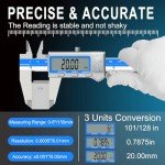 Digital Caliper 6 Inch - Stainless Steel Measure Tool