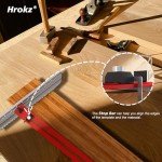 Adjustable Stair Tread Template Tool with Depth Gauge