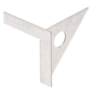 SEEK RARE Stainless Steel Multi-Angle Measuring Ruler