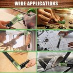 PDDYIER 2-in-1 Angle Finder Protractor Tool