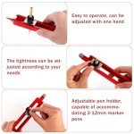 OKYMOTOR Adjustable Contour Scribe Tool for Woodworking