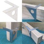 SEEK RARE Stainless Steel Multi-Angle Measuring Ruler