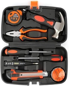 Emergency Electrical Repair Tool Kit with Storage Case
