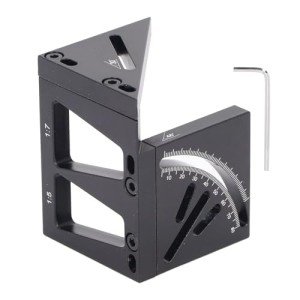 3D Multi-Angle Measuring Ruler for Woodworking