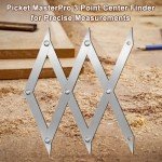 Picket Master Pro 3-Point Center Finder Tool
