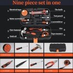 Emergency Electrical Repair Tool Kit with Storage Case