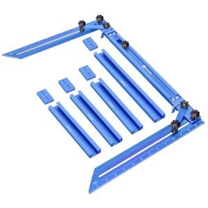 Adjustable Stair Tread Template Measuring Tool