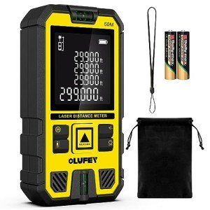 OLUFEY 328ft Portable Laser Distance Measure Tool