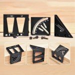 3D Multi-Angle Measuring Ruler for Woodworking
