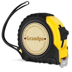 Engraved 25 FT Tape Measure for Grandpa