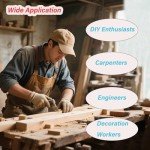 3D Multi-Angle Measuring Ruler for Woodworking