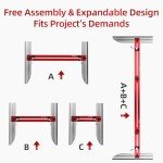 Adjustable Aluminum Stair Tread Template Tool Set