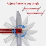 Adjustable Aluminum Stair Tread Template Tool Set
