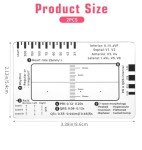 2 Pack ECG Ruler & EKG Calipers Set