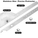 Stainless Steel Protractor Angle Finder for Woodworking