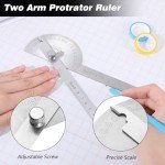 Stainless Steel Protractor Angle Finder for Woodworking