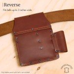 FESA 10-in-1 Leather Tool Pouch for Men