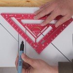 DEEDRR Compact 8.3" Rafter Square with Level