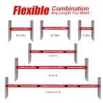 Stair Tread Template and Measuring Tool
