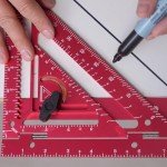 DEEDRR Compact 8.3" Rafter Square with Level