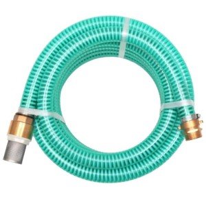 22.9 ft Tough Green Plastic Suction Hose
