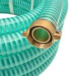 32.8 ft Durable Green Plastic Suction Hose