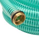 32.8 ft Durable Green Plastic Suction Hose