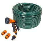Faithfull 50m Green Hose Pipe Kit
