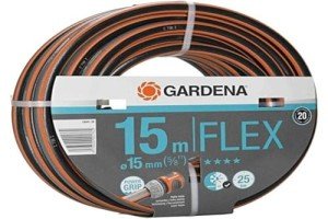 GARDENA 50' High Flow Flex Hose, 5/8" OD