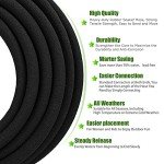 50 FT Heavy Duty Soaker Hose for Gardens