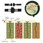 50 FT Heavy Duty Soaker Hose for Gardens