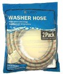 Stainless Steel Washing Machine Hoses with 90° Elbow