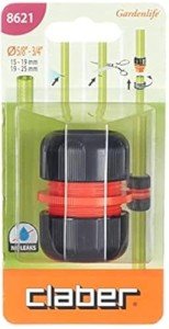 Claber 8621 5/8" & 3/4" Repair Couplings