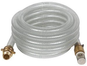 Einhell Brass Suction Hose - 7 Meters Long